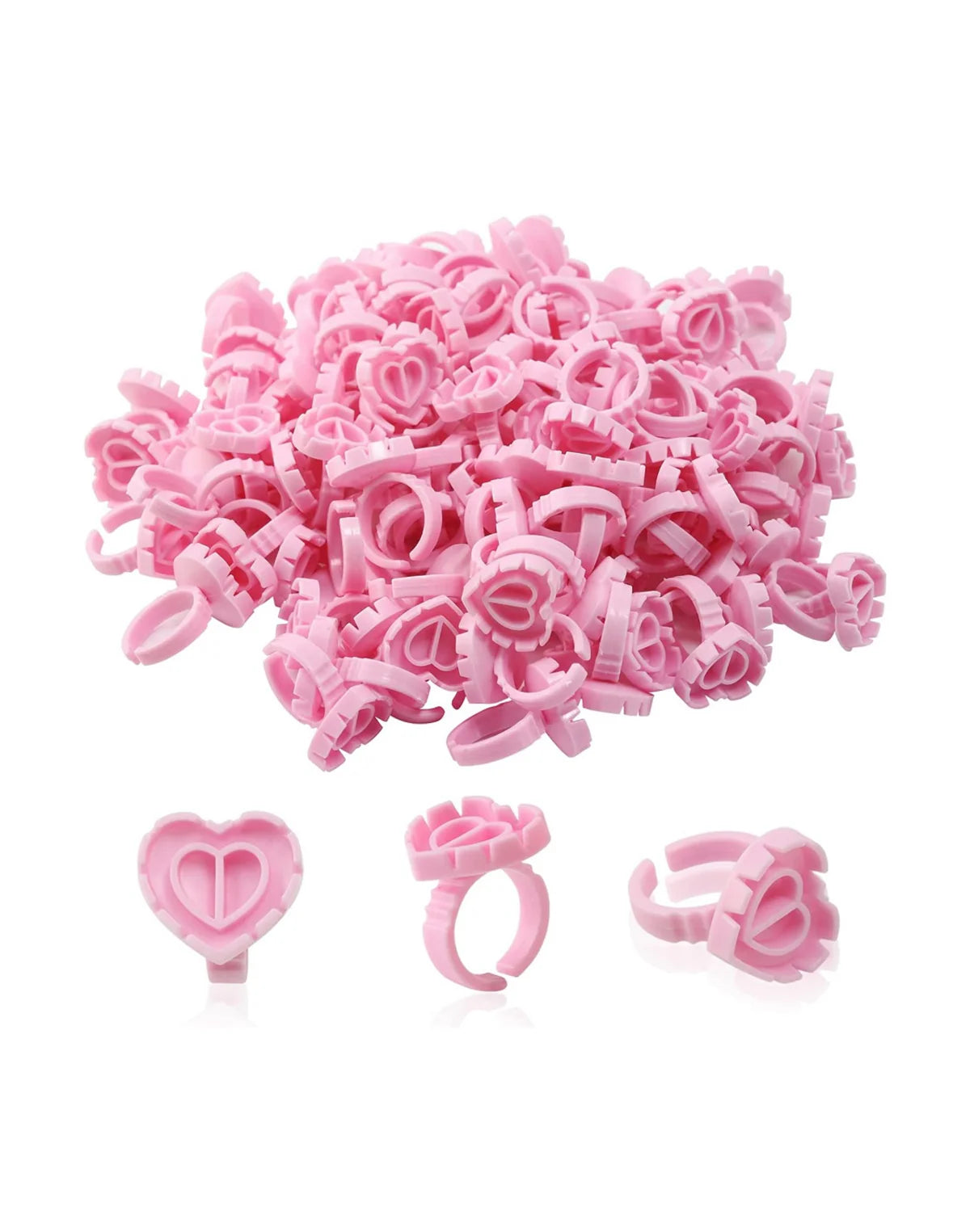 Heart Shaped Glue Rings