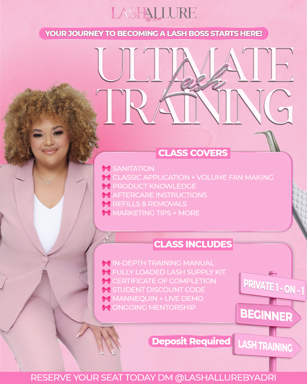 2 Day Beginner Lash Training
