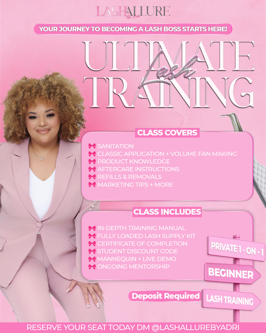 2 Day Beginner Lash Training