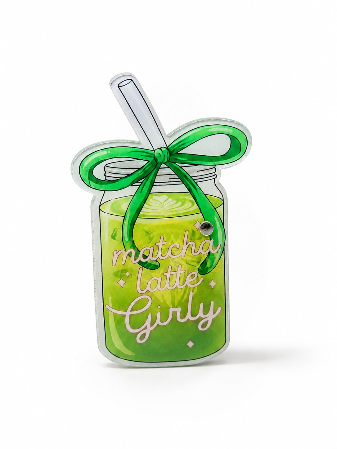 Matcha Latte Girly Lash Tile