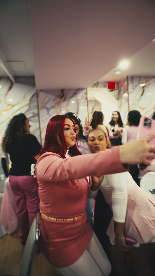 Pink Goals Vision Board Brunch 2027